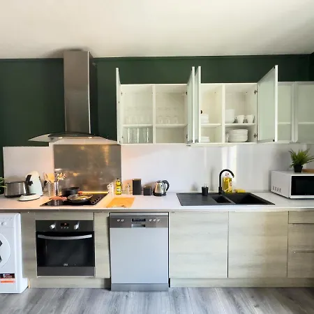 Apartman Jungle Urbain- Sauna - Cine - Hamac - Hyper Centre